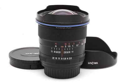 Venus Optics Laowa 12mm f2.8 D-Dreamer Lens for Nikon F (Black) with Hood #42843