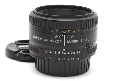 Nikon AF NIKKOR 50mm f1.8 D Lens #42953