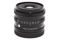 Near Mint Sigma 45mm f2.8 DG DN Contemporary Lens for Leica L #43235