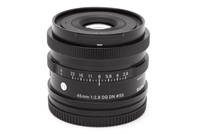Near Mint Sigma 45mm f2.8 DG DN Contemporary Lens for Leica L #43236