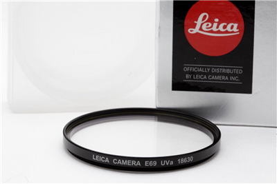 Leica 69mm UVa Filter for Digilux 1, 2 (18630) with Case & Box #43278