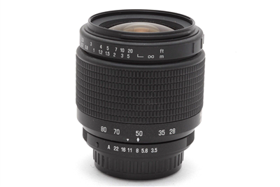 Promaster 28-80mm f3.5-5.6 AF lens for Pentax K #43348