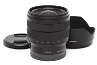 Sony 10-18mm f4 OSS E Lens with Hood #43431