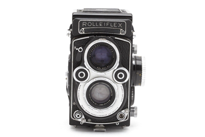 Rollei Rolleiflex 3.5F White Face TLR with Xenotar 75mm f3.5 Lens  #43483