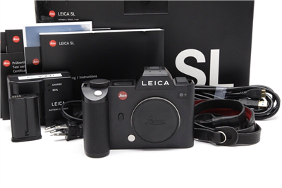 Leica SL (Typ 601) Mirrorless Digital Camera Body with Box & Accessories #43607