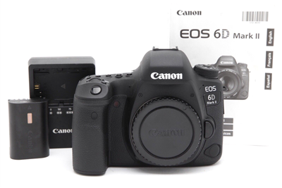 Near Mint Canon EOS 6D Mark II DSLR Camera Body (Only 27 Shots) #43941