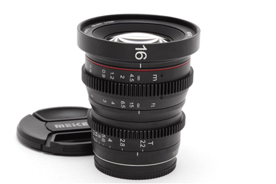 Meike 16mm T2.2 Manual Focus Wide Angle Cinema Lens (MFT Mount) #43966