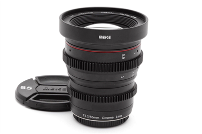 Near Mint Meike 85mm T2.2 Multi Coated Cinema Lens (MFT Mount) #43968