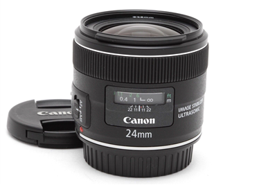 Near Mint Canon EF-S 24mm f2.8 IS USM Lens #44014