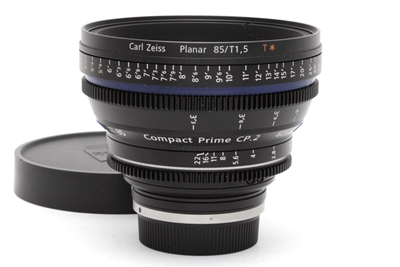 ZEISS 85mmT1.5 Planar T* CP.2 Compact Prime Lens in Canon EF Mount #44056