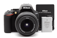 Nikon D3500 DSLR Camera Body with 18-55mm f3.5-5.6 G VR Lens #44307
