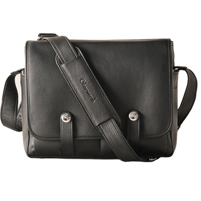 New Oberwerth Little William Camera Bag (Black with Red Lining & Insert) #44373