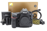 Nikon D850 DSLR Camera Body (100,632 Shots) with Box #44377