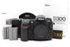 Nikon D300 DSLR Camera Body (11,072 Shots) with 2 Batteries #44707