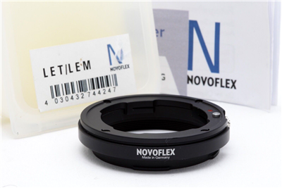 Novoflex Leica M Lens to Leica SL/T Camera Body Lens Adapter (LET/LEM) #44752