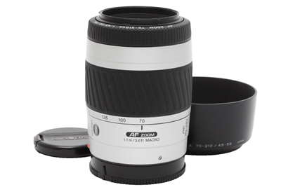 Minolta 70-210mm f4.5-5.6 AF Lens for Sony A & Minolta AF with Hood #44883