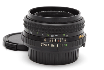 Minolta 45mm f2 MD Rokkor-X Manual Focus Lens #44914