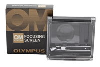 Near Mint Olympus Focusing Screen 1-9 for OM SLR with Case & Box #45190