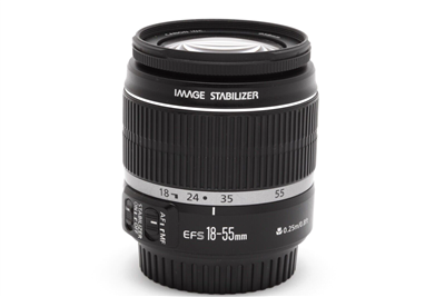 Canon EF-S 18-55mm f3.5-5.6 IS Lens #45334