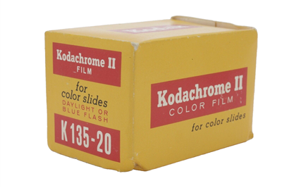 Kodak Kodachrome II K135-20 Color Film (Color Slides, Exp 7/1971, AS-IS) #45446