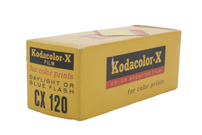 Kodak Kodacolor-X CX-120 Color Print Film (Exp 10/1970, AS-IS) #45448