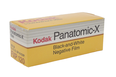Kodak Panatomic-X FXP 120 Black & White Film (Exp 12/1987, AS-IS) #45454