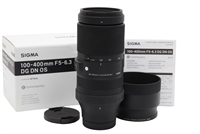 Near Mint Sigma 100-400mm f5-6.3 DG DN OS Contemporary Lens (Leica L) #45568