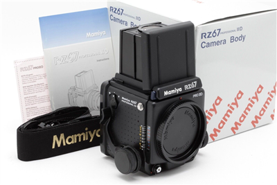 Mint Mamiya RZ67 Pro IID Camera Body with Waist Level Finder & Box #45574