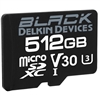 New Delkin 512GB Black UHS-I MicroSD Memory Card, USA Authorized Dealer #45845