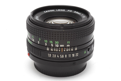 Canon 50mm f1.8 FD Lens #45876