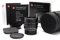 Mint Leica Summilux-M 35mm f1.4 ASPH. FLE Lens (Black, MFR #11663) #45878