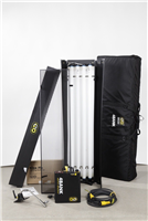 Kino Flo 4' 4-Bank Kit with 4-Bank Ballast, 4-Bank Fixture, & Soft Case #45892