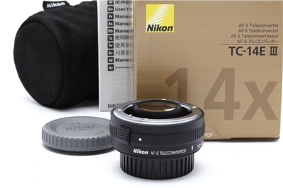 Near Mint Nikon AF-S Teleconverter TC-14E III with Box #46185