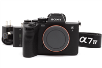 Sony a7 IV Mirrorless Camera Body (4,317 Shots, MFR # ILCE-7M4/B) #46424