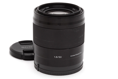 Sony E 50mm f1.8 OSS Lens (Black) #46528