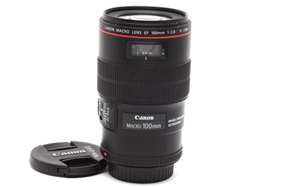 Canon EF 100mm f2.8 L Macro IS USM Lens #46532