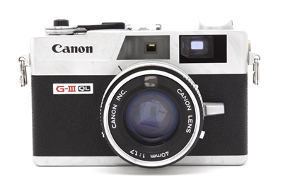 Canon Canonet QL17 G III Rangefinder Camera (Parts Only, Meter INOP) #47131