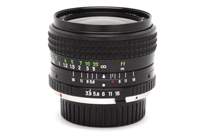 Minolta 28mm f3.5 MC W Rokkor-SG Manual Focus Lens #47486