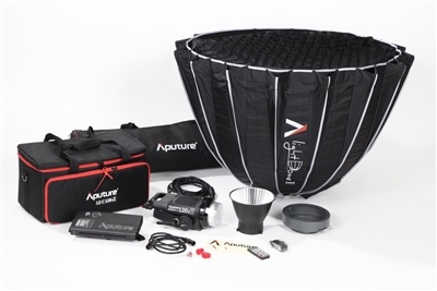 Aputure Light Storm LS C120D II LED Light Kit with V-Mount Battery Plate #47522