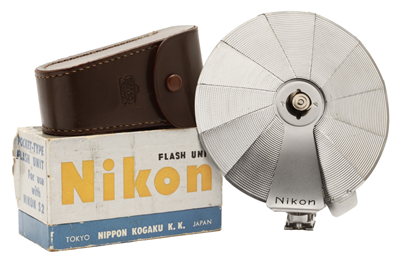 Near Mint Nikon S-2 Flash Unit with Case & Box #47940