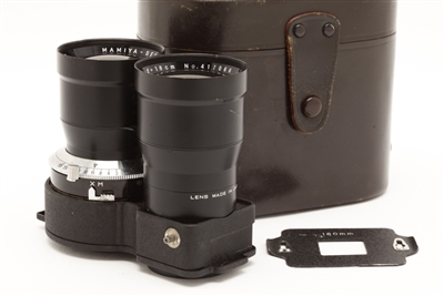Mamiya TLR 18cm (180mm) f4.5 Lens with Mask & Case #48142