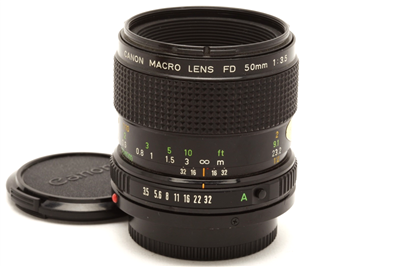 Canon 50mm f3.5 Macro FD Lens #48579