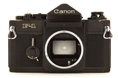 Canon F-1 35mm Film Camera Body (Shutter Speed 2000 INOP, Parts) #48639