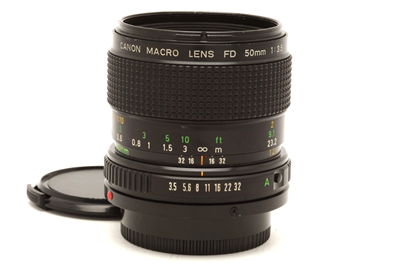 Canon 50mm f3.5 Macro FD Lens #48824