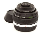 Near Mint Olympus 20mm f2 Auto-Macro Manual Focus Lens #48906