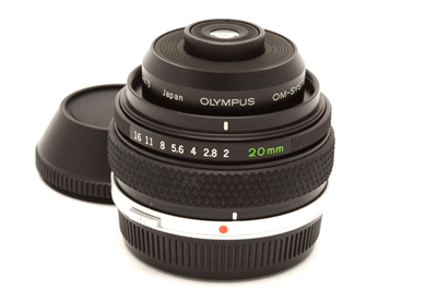 Near Mint Olympus 20mm f2 Auto-Macro Manual Focus Lens #48906