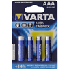 Varta AAA 1.5V Alkaline Batteries (4-Pack)