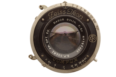 Dagor 8 1/4 in f6.8 C.P. Goerz Large Format Lens #49157