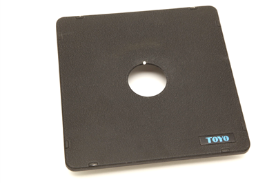 Toyo 4x5 158mm Flat Copal 0 Lens Board #49244