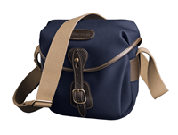 Hadley Digital Camera Bag Navy Canvas / Chocolate Leather